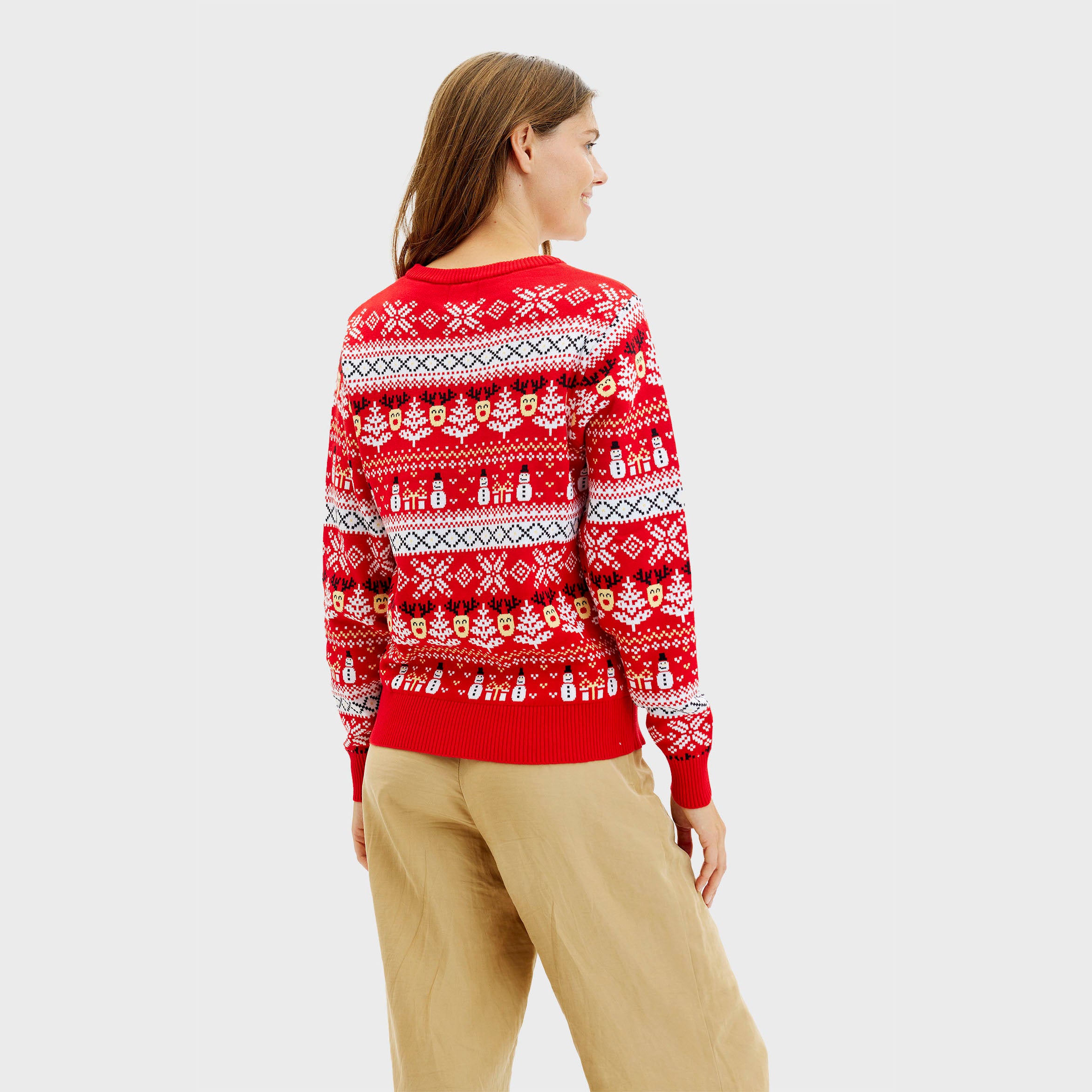 The Reinstyle Sweater Rød - Dame.